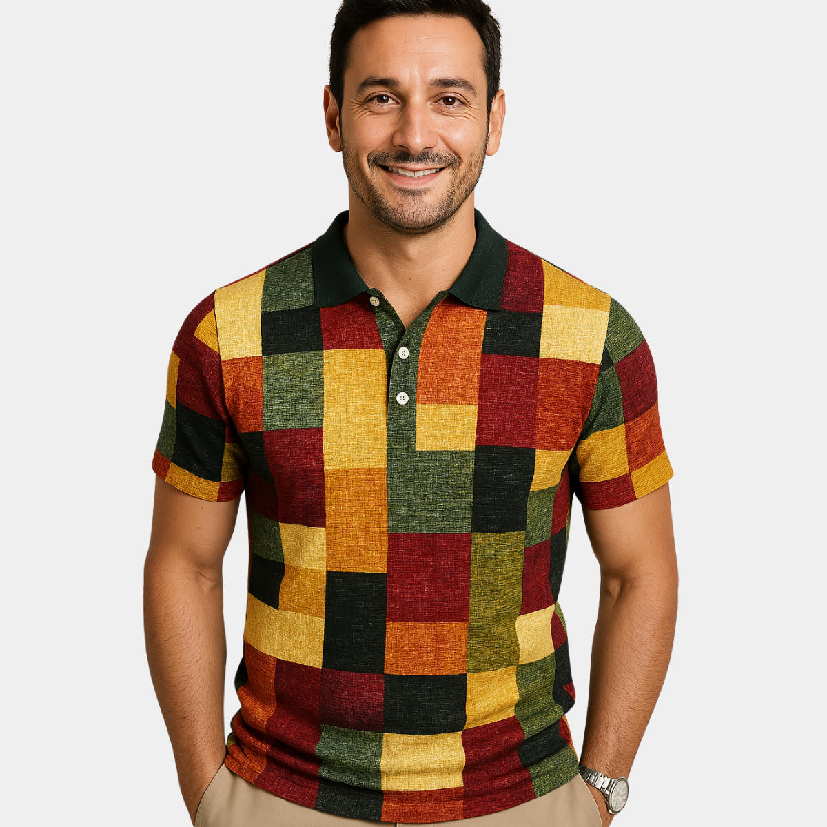 Gus® | Multicolor Polo For Men