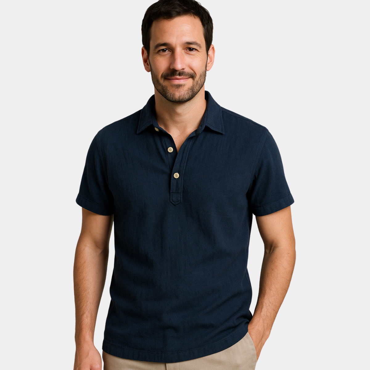 Lindy® | Summer Polo Shirt In Linen
