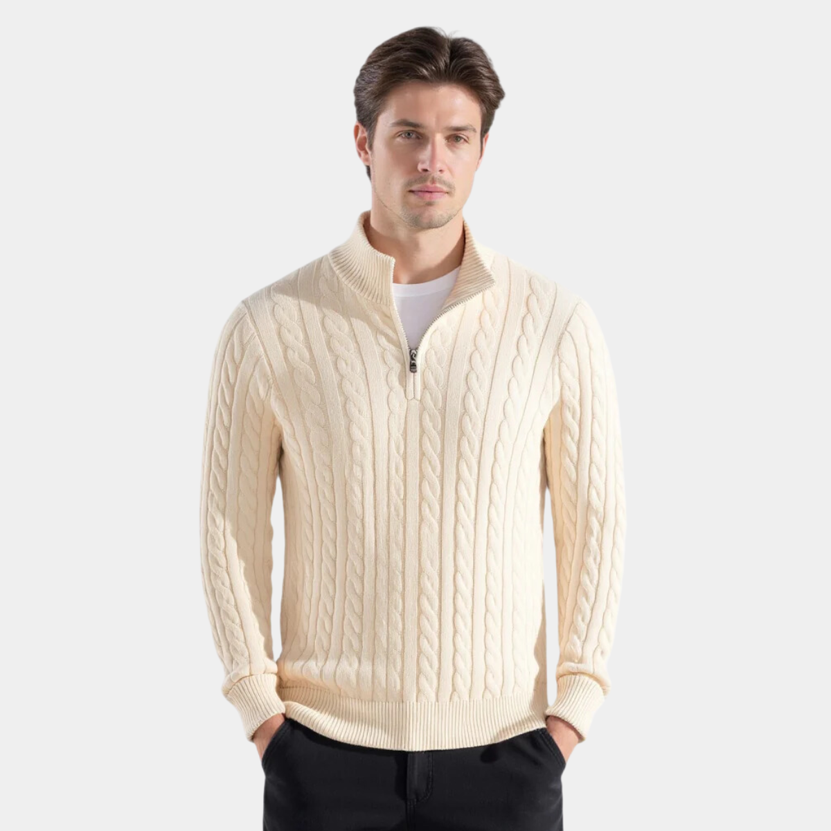 Maxwell® | Luxury Sweater With Zip
