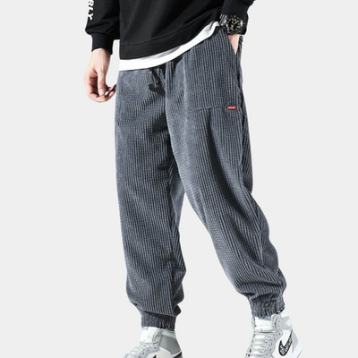 Imran® | Stylish Cord Jogging Pants