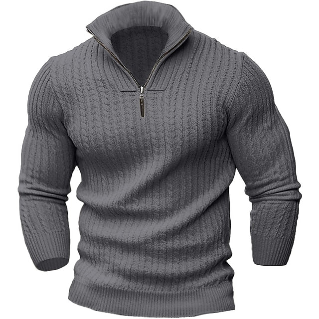 Cyriacus® | Trendy Sweater With Zipper For Men