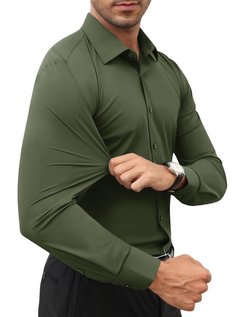 Duncan® | Long-Sleeved Shirt With Buttons For Men
