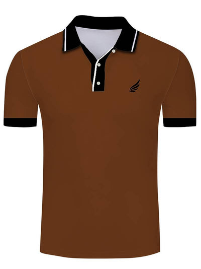 Lucila® | Casual, Plain Polo Shirt For Men