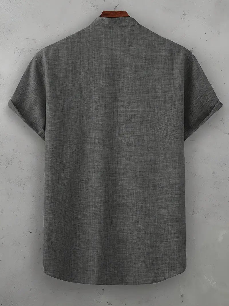 Jarvis | Short-sleeved shirt with chest pocket