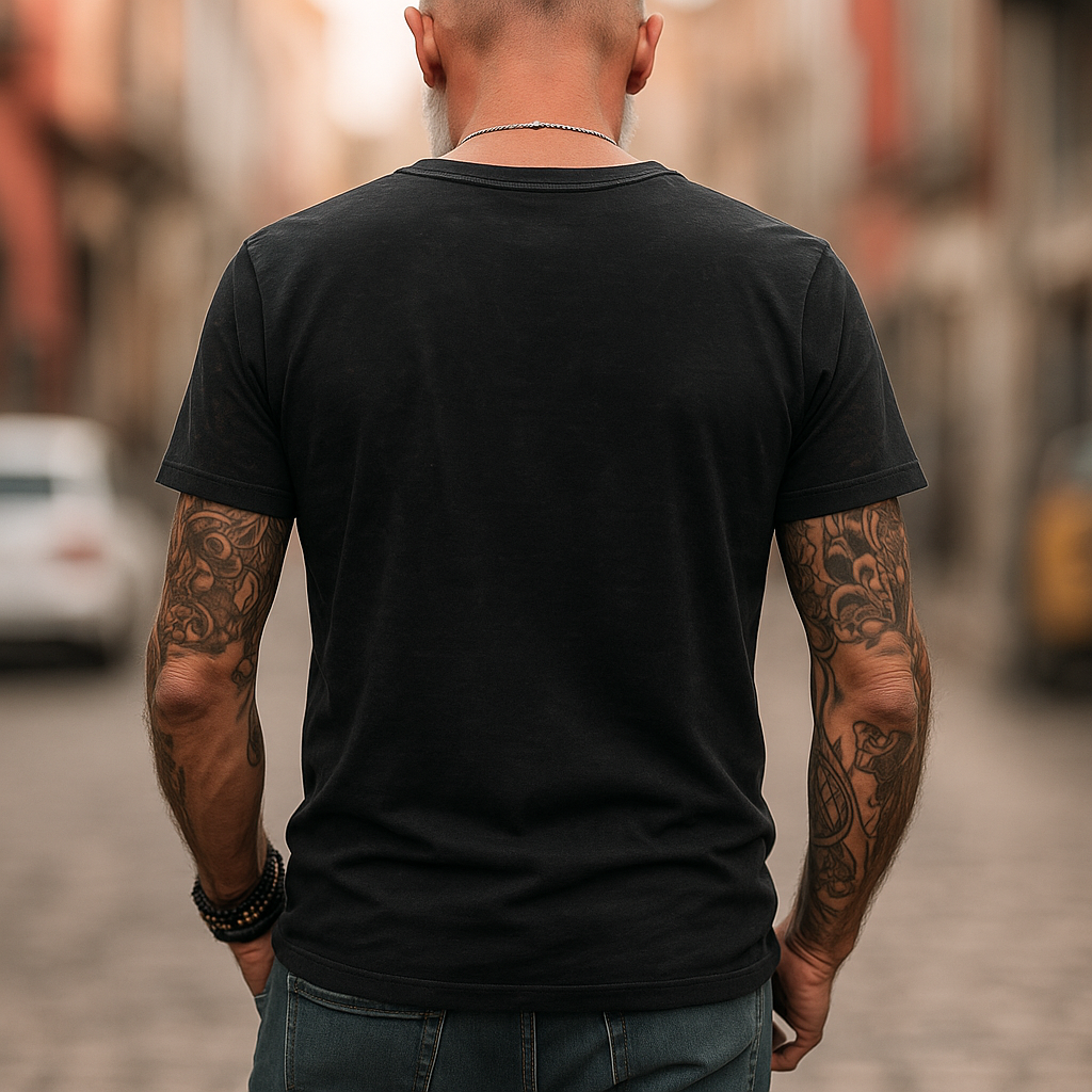 Rufus | Men'S Summer Fashion Street Print Polyester Blend Short-Sleeved T-Shirt