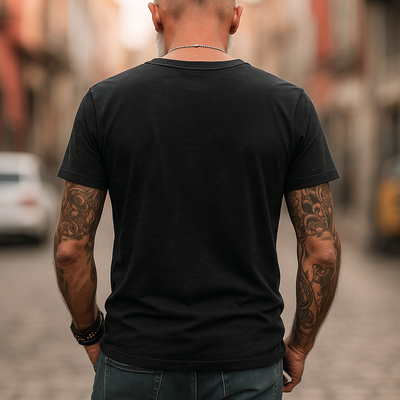 Rufus | Men'S Summer Fashion Street Print Polyester Blend Short-Sleeved T-Shirt