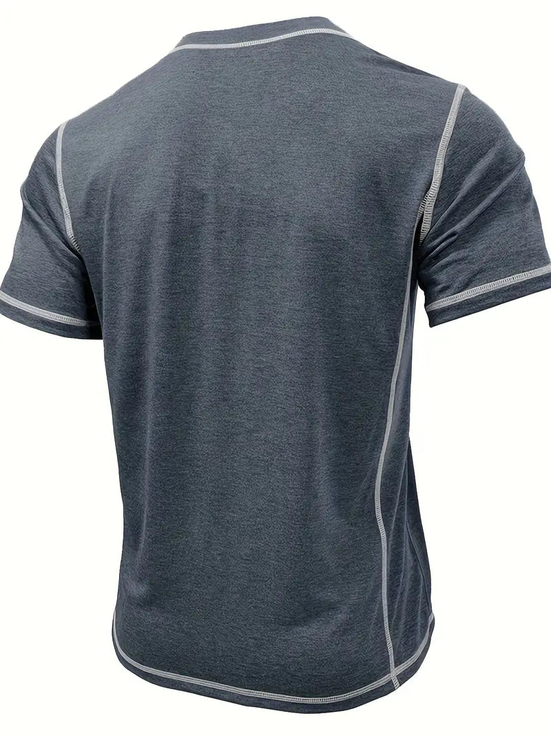 Malcolm | Short-sleeved button-down T-shirt