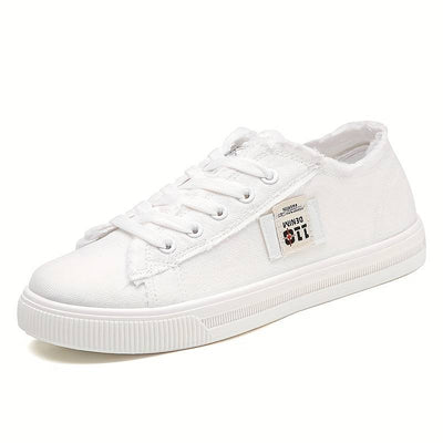 Dexter | Riley Frayed Canvas Sneakers
