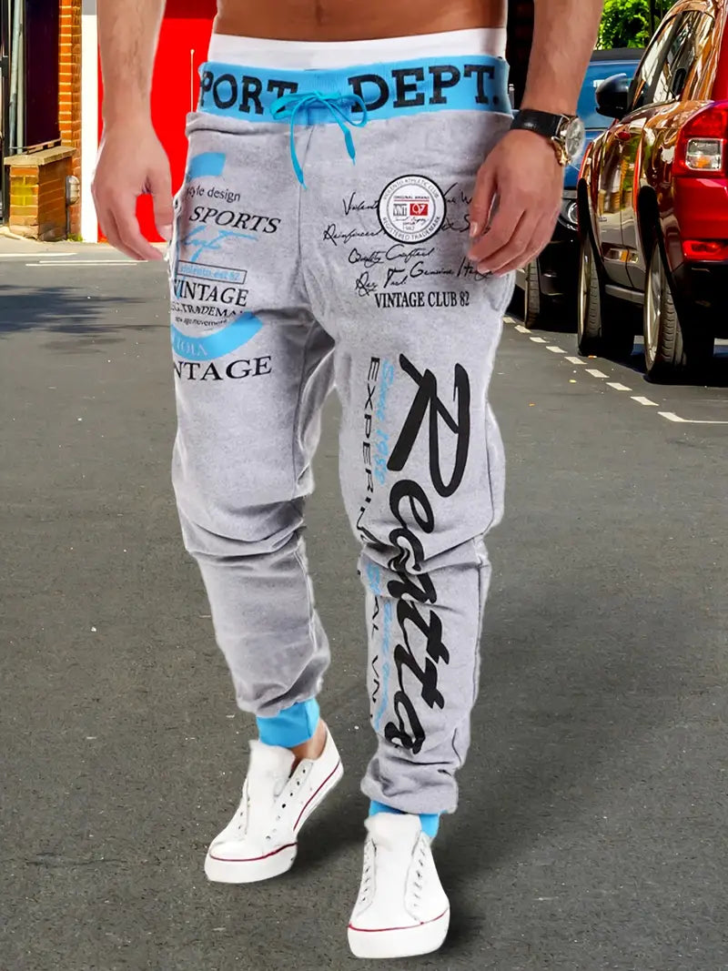 Publio® | Men'S Color Block Drawstring Track Pants