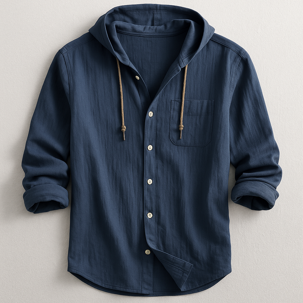 Stanley | Luxury Hooded Shirt