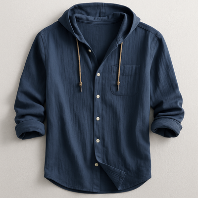 Stanley | Luxury Hooded Shirt