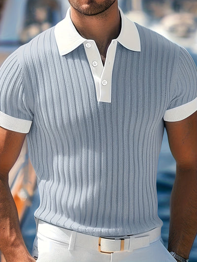 Alair | Summer Knit Polo – Old Money Shirts for Men