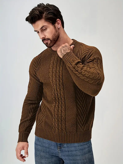 Cornelio® | Rib Knit Sweater For Men