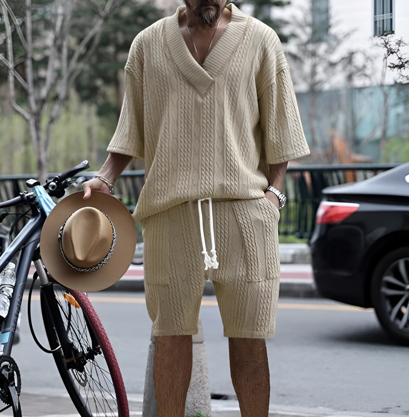 Ellery® | Casual Oversized Men's Summer Set