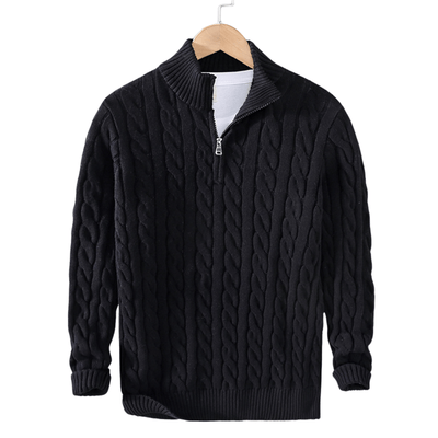 Jey | Modern half-zip sweater