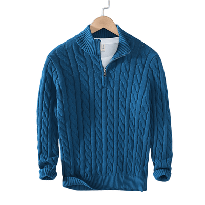 Jey | Modern half-zip sweater