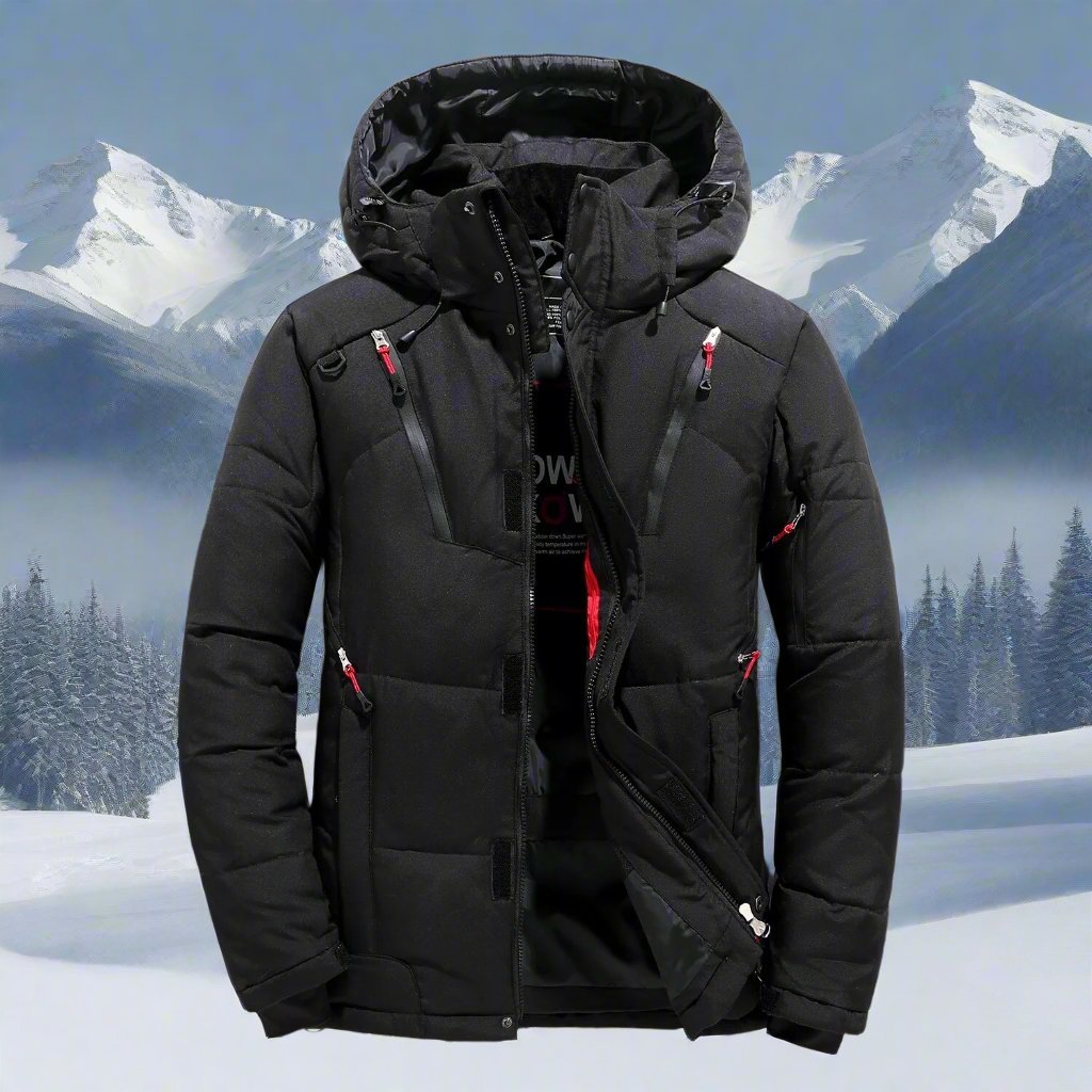 Max | Warm winter jacket with hood