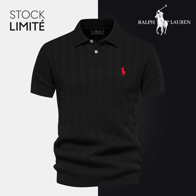 Bethann® | Men's Textured Knit Polo RL