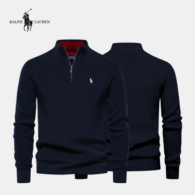 Joaquín® | R&L Zipped Neck Sweater