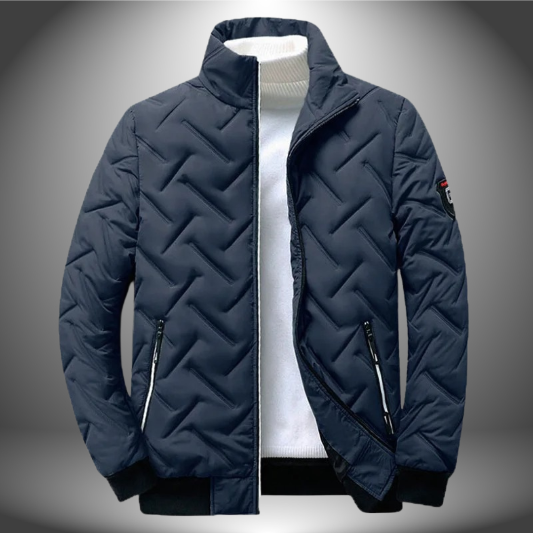 Edric | Men's quilted high-neck puffer jacket