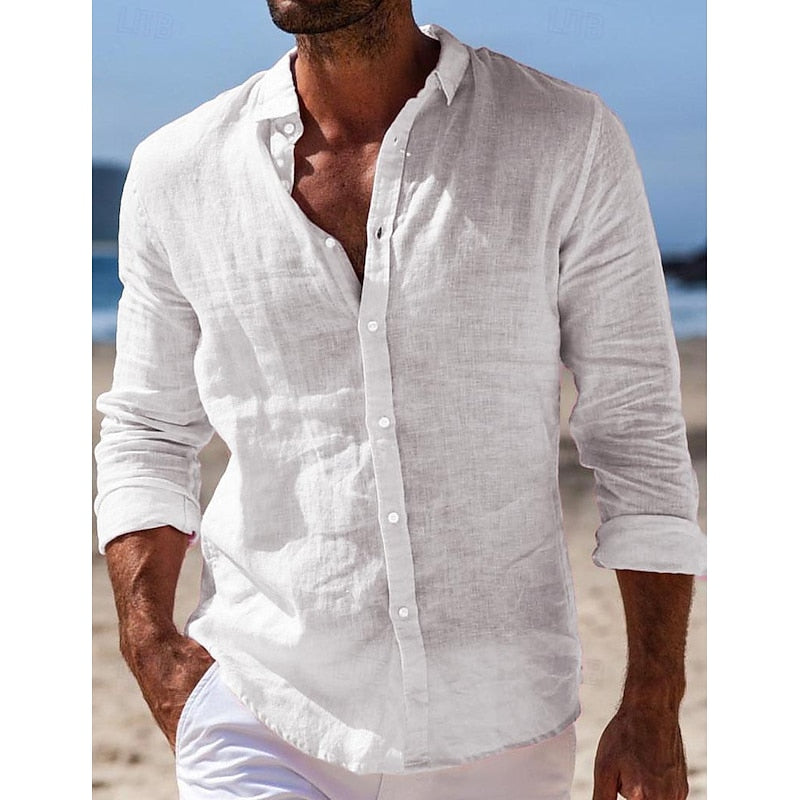 Thane | Casual Linen Shirt