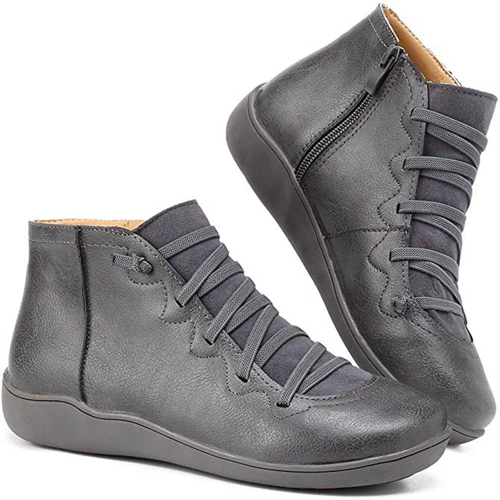 Evan® | Comfortable Leather Ankle Boots For Everyday Use