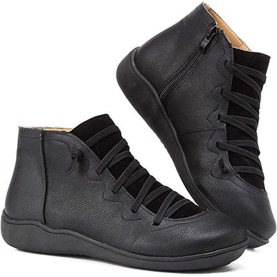 Evan® | Comfortable Leather Ankle Boots For Everyday Use