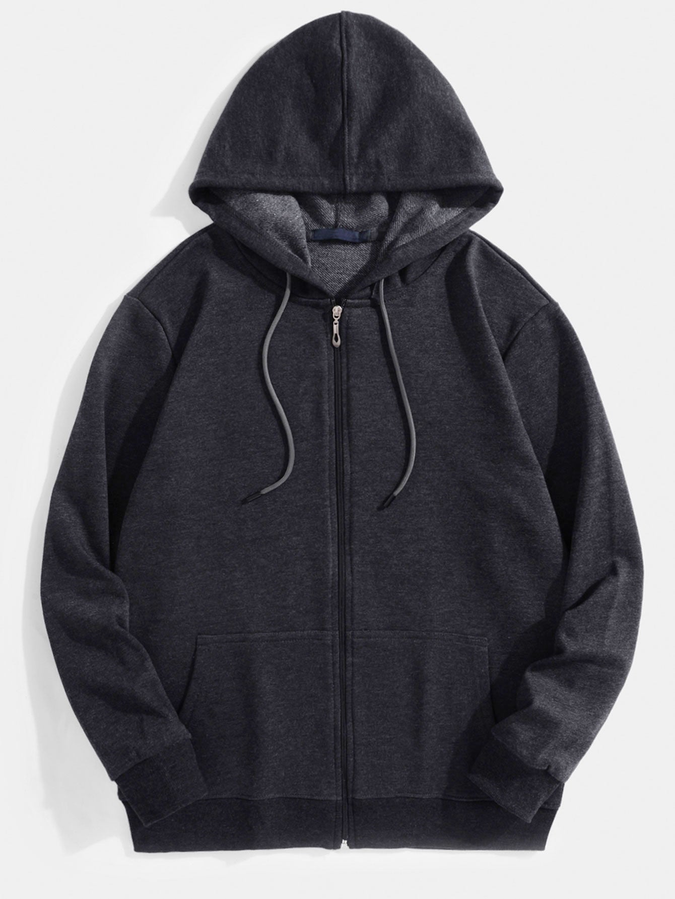 Tanner | Basic Zip Through Hoodie
