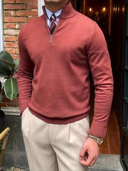 Fabian® | Milan Half Zip Sweater