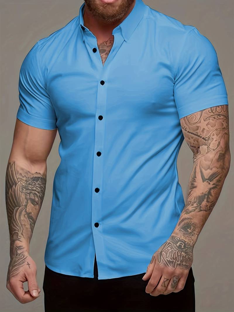 Louella® | Casual Short Sleeve Shirt For Men