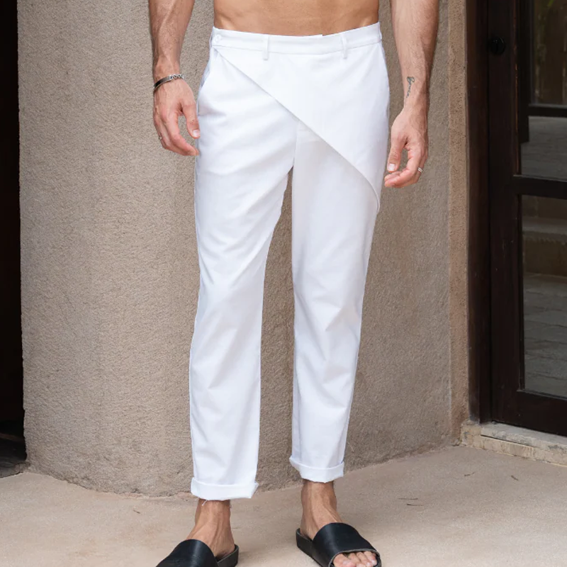 Devon | Men'S Spring And Summer Fashion Cotton Blended Design Casual Pants