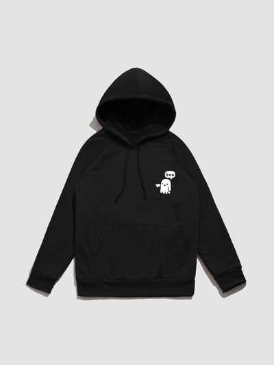 Enzo | Cartoon Ghost Print Hoodie
