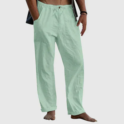 Quirico® | Linen Trousers With Drawstring