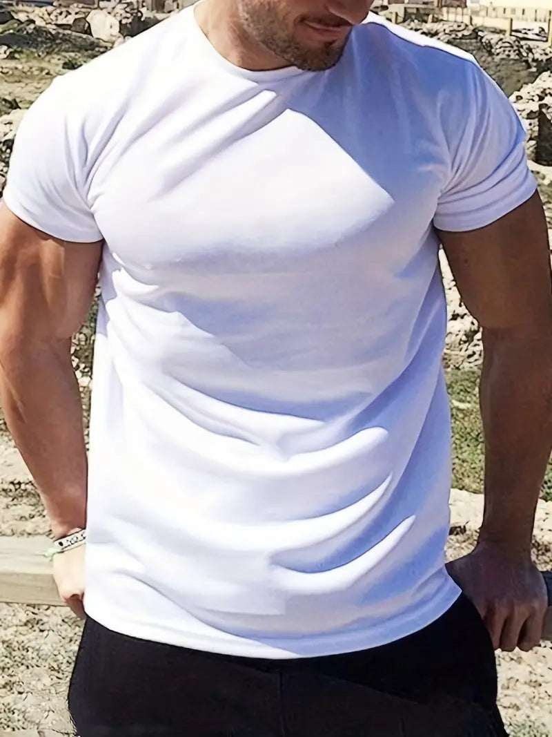 Ljubica® | Classic Crew Neck T-Shirt For Men