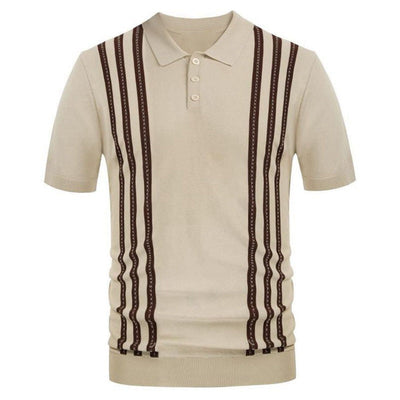 Helier® | Striped Casual Polo