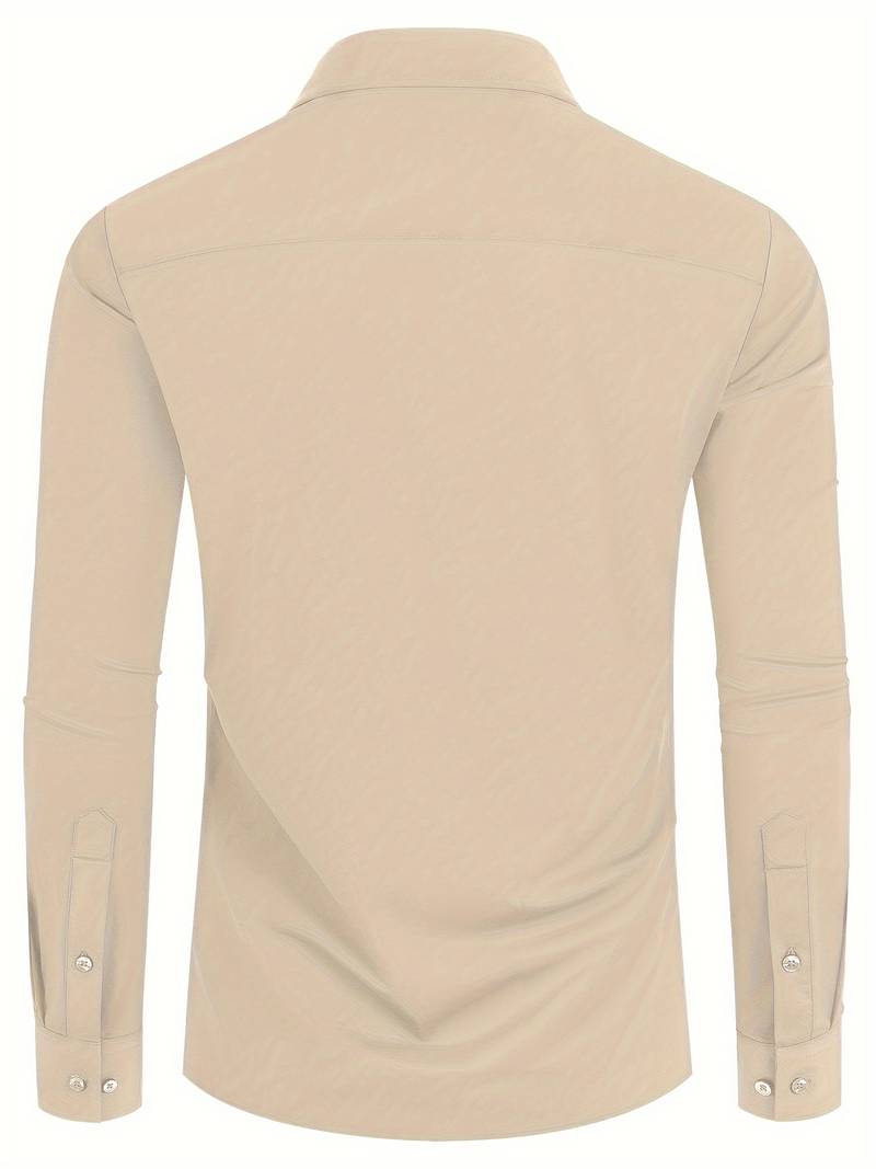 Duncan® | Long-Sleeved Shirt With Buttons For Men