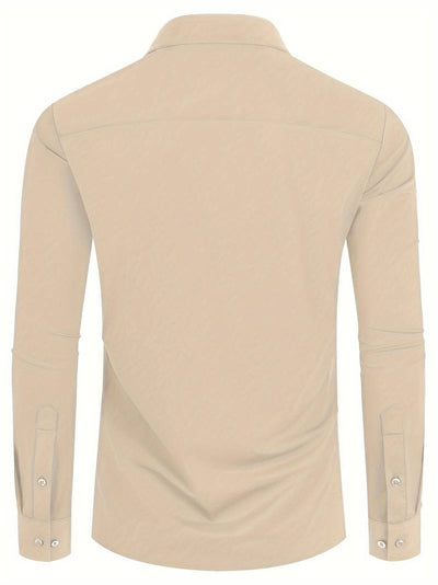 Duncan® | Long-Sleeved Shirt With Buttons For Men