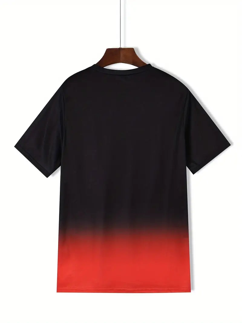 Edgar® | Comfortable T-Shirt With Gradient Graphics For Men