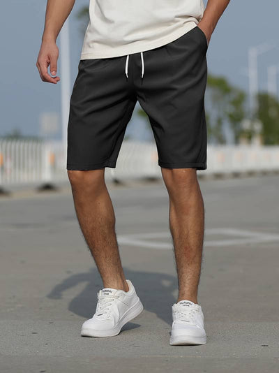 Ike® | Slightly Stretchy Shorts With Graphic Drawstring