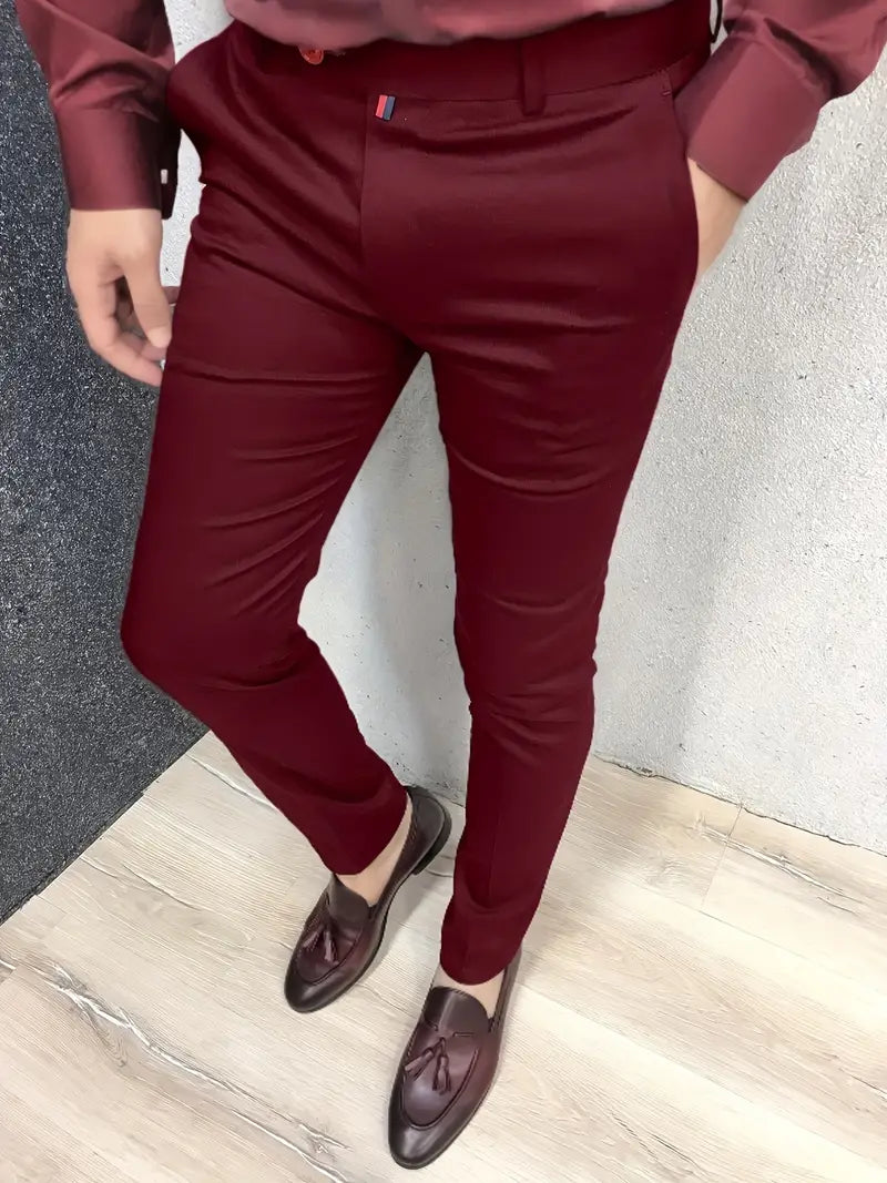 Godfrey® | Semi-Formal Slim Fit Suit Trousers