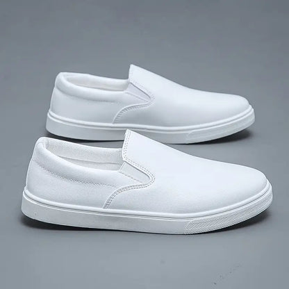 Ceferino® | Leather Slip On Shoes