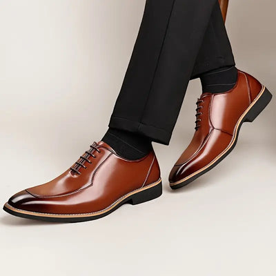 Emilio® | Cambridge Genuine Leather Dress Shoes