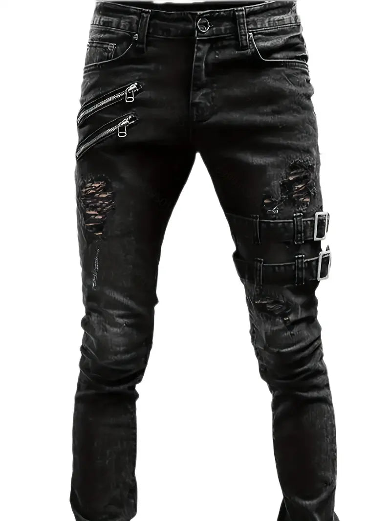 Indiana® | Casual Biker Jeans For Men