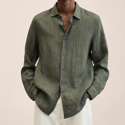 Fergus® | Elegant Linen Shirt For Men