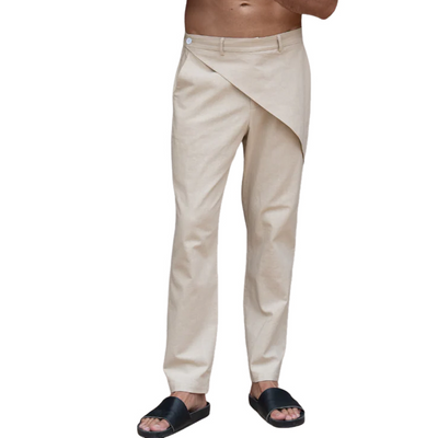 Devon | Men'S Spring And Summer Fashion Cotton Blended Design Casual Pants
