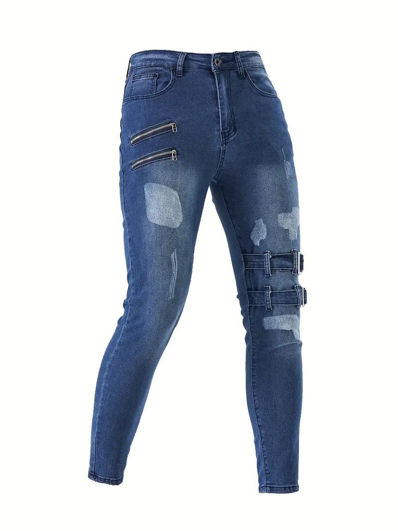 Indiana® | Casual Biker Jeans For Men