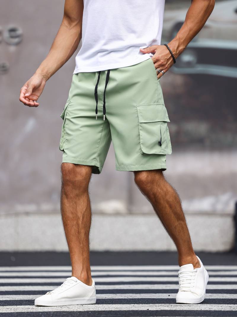 Orestes® | Trendy Men'S Cargo Shorts With Drawstring