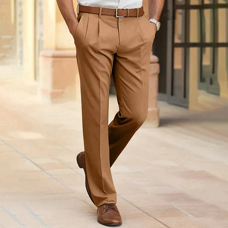 Laurencio® | Casual Business Suit Trousers For Men With Pockets