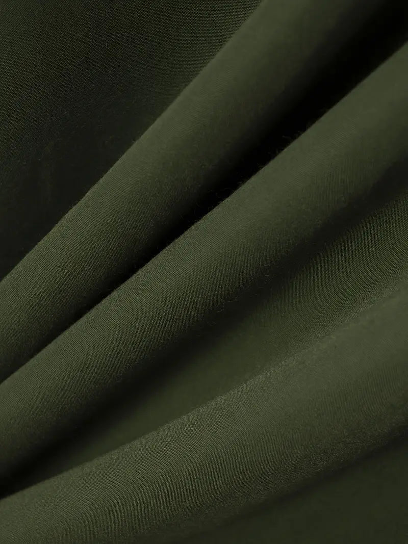 David® | Color Block Long Sleeve Shirt For Men