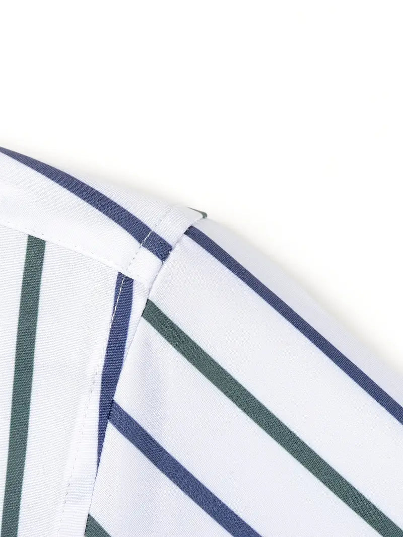 Brandon | Chic Striped Shirt